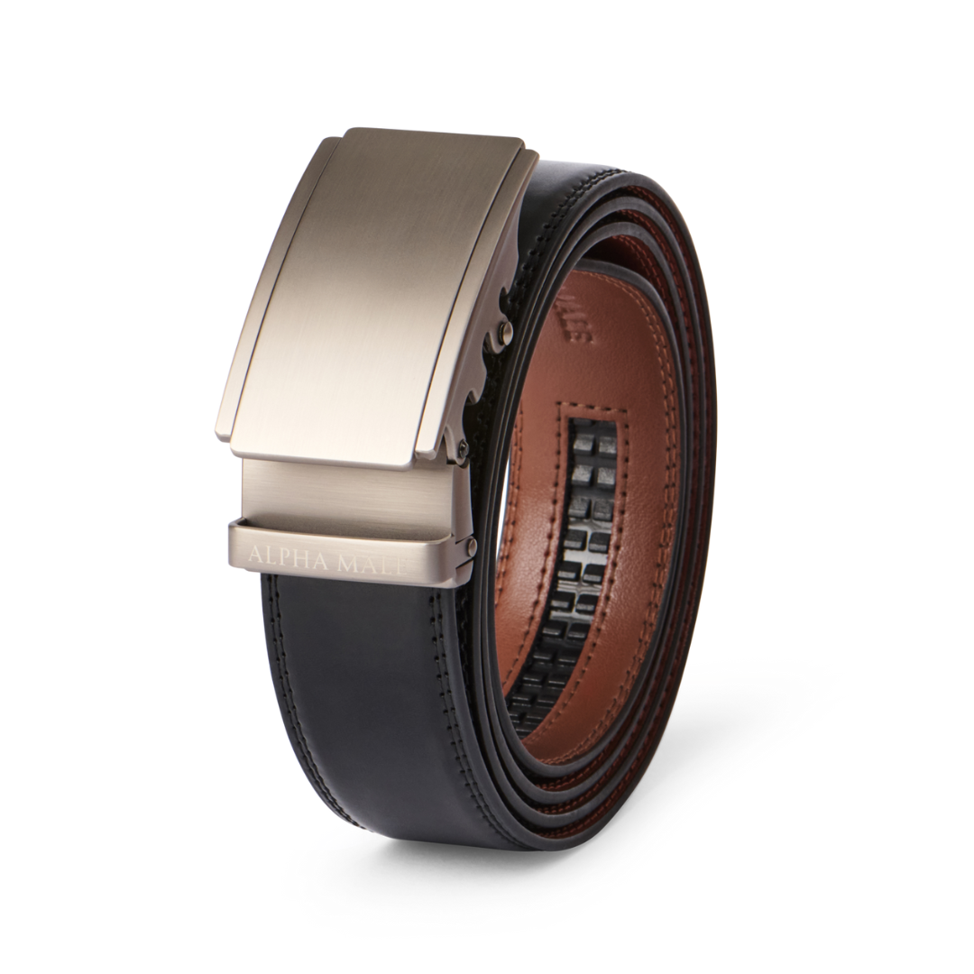 Alpha Male™ Genuine Leather Automatic Men’s Belt